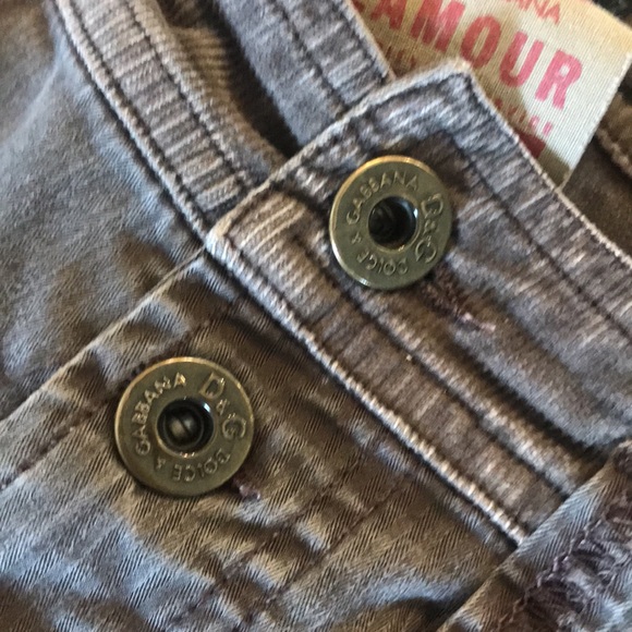 Vintage Glamour Dolce and Gabbana Jeans Capris DG - Picture 9 of 12